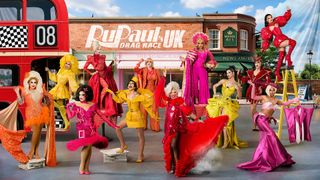 Promotional image for "RuPaul's Drag Race UK" season 8