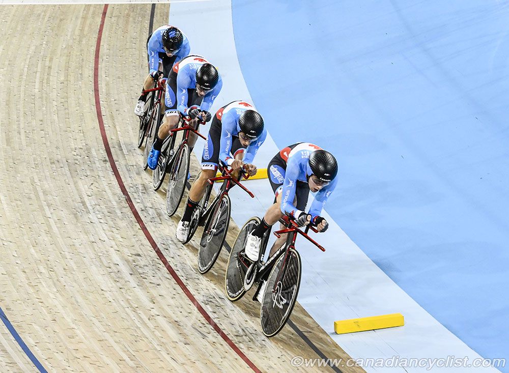 Men Team Pursuit Qualifying - Canada