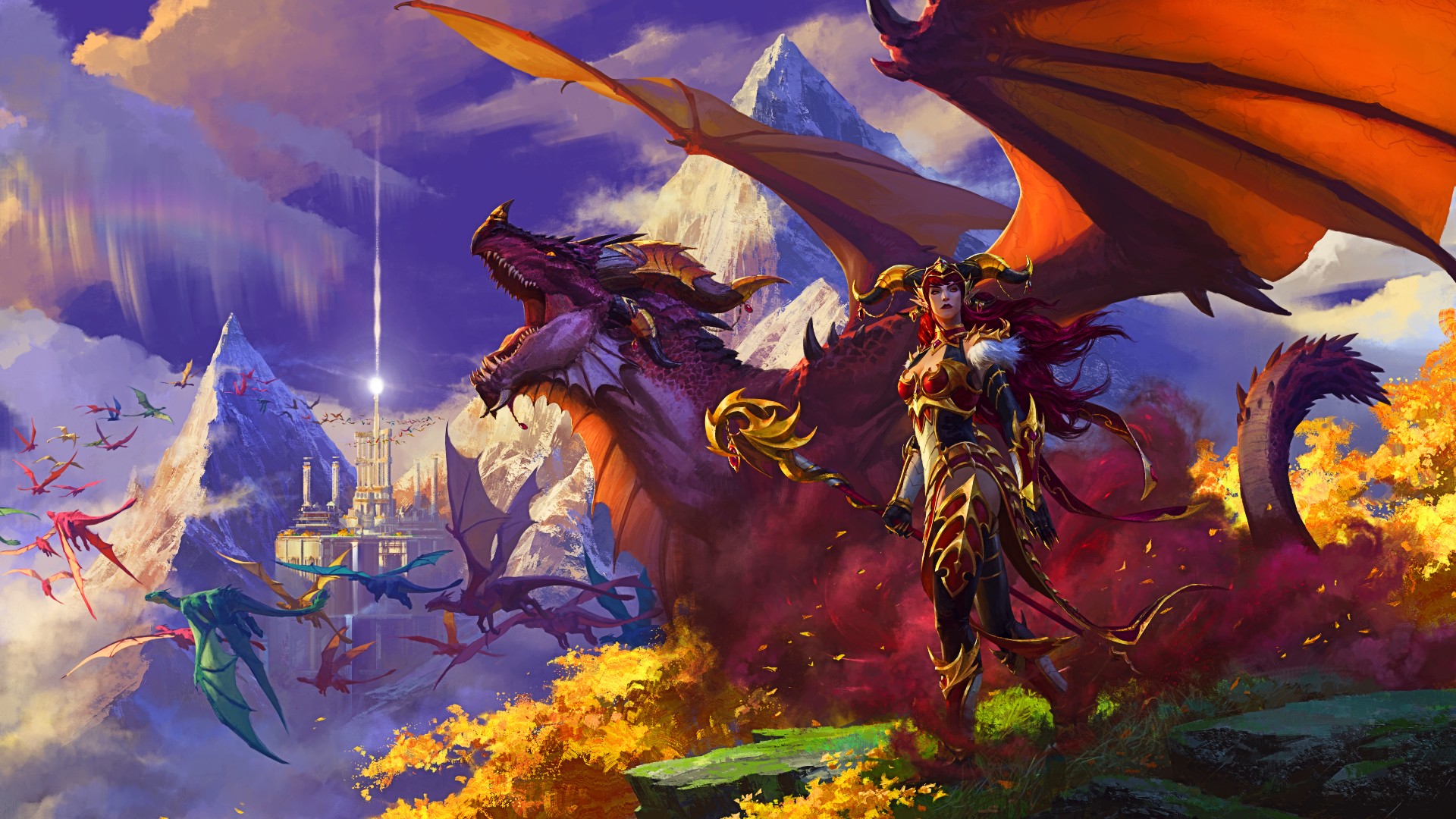 wow alexstrasza fan art