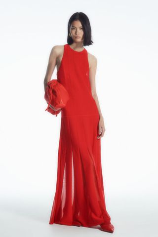 COS, Pleated Maxi Dress