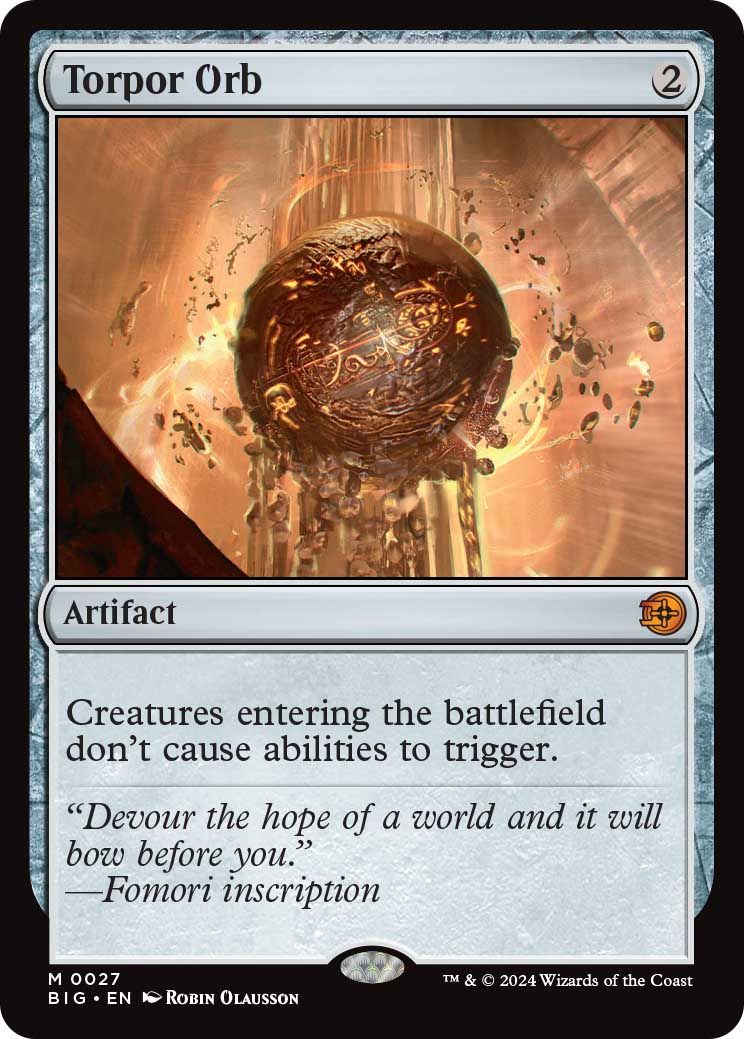 Torpor Orb OTJ