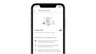 Google One VPN iOS