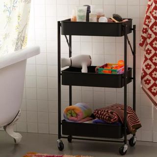 Trolley Bathroom storage and organization from Urban Outfitters