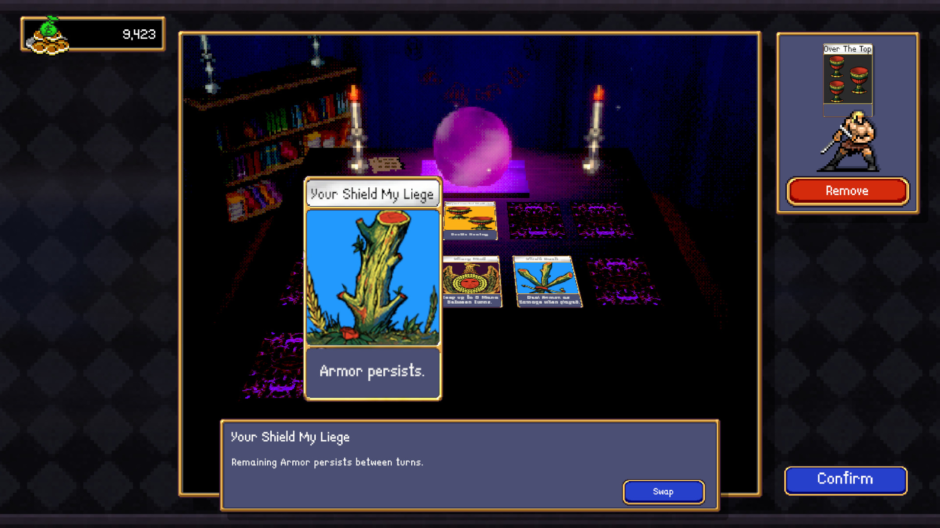 Vampire Crawlers, roguelike deckbuilder dungeon crawler