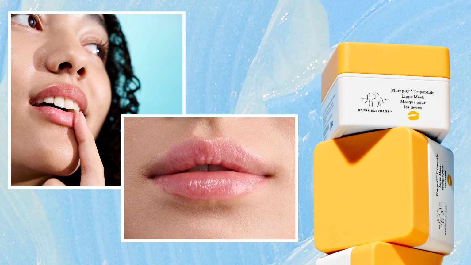 Drunk Elephant Plump-C Tripeptide Lippe Mask