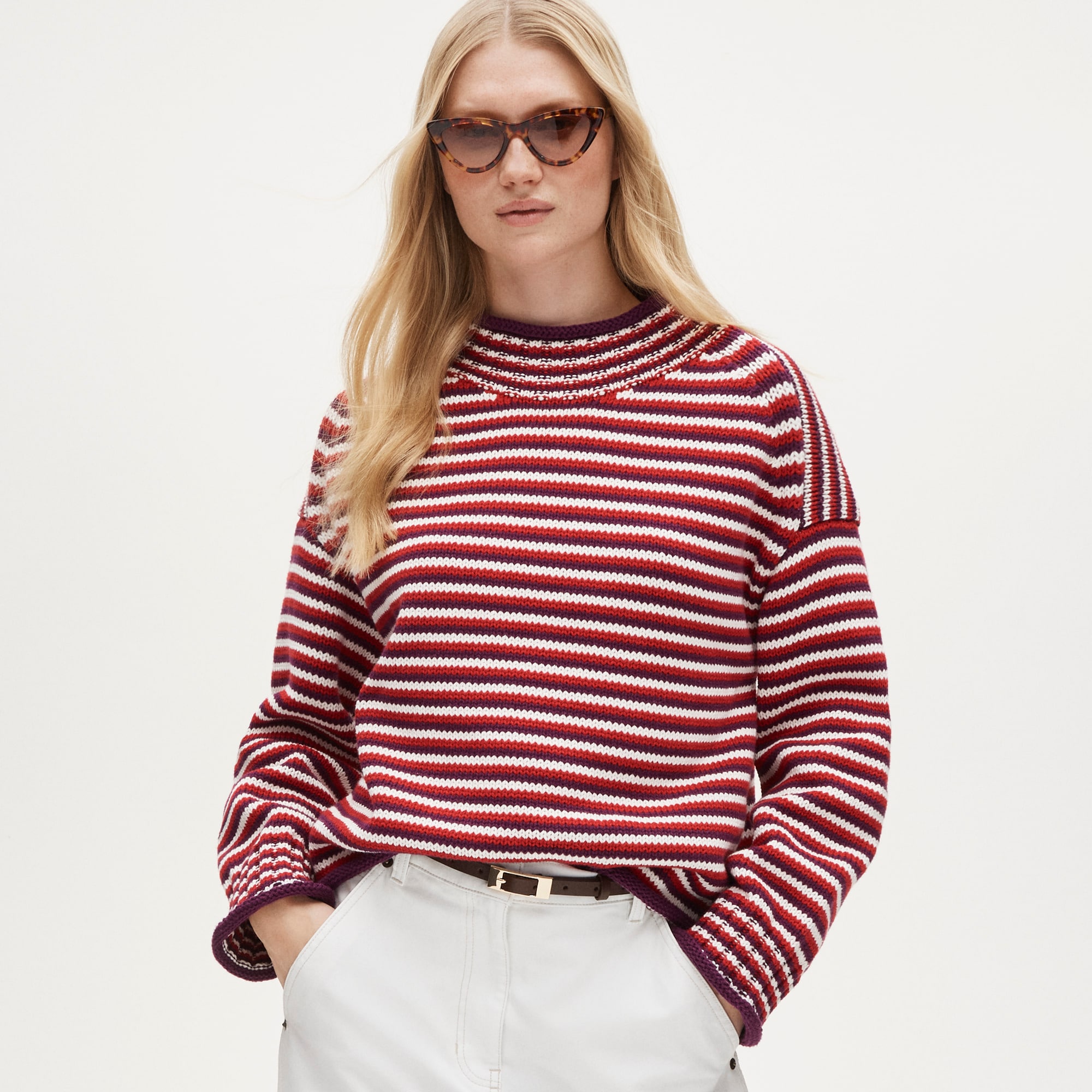 2025 Rollneck&amp;trade; Sweater in Stripe