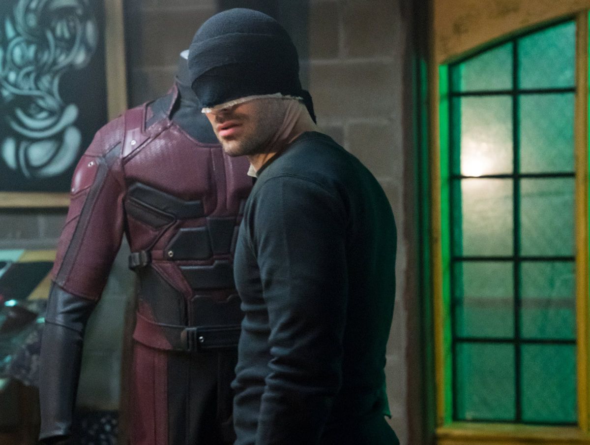 Charlie Cox as Matt Murdock in Netflix&#039;s Daredevil TV series