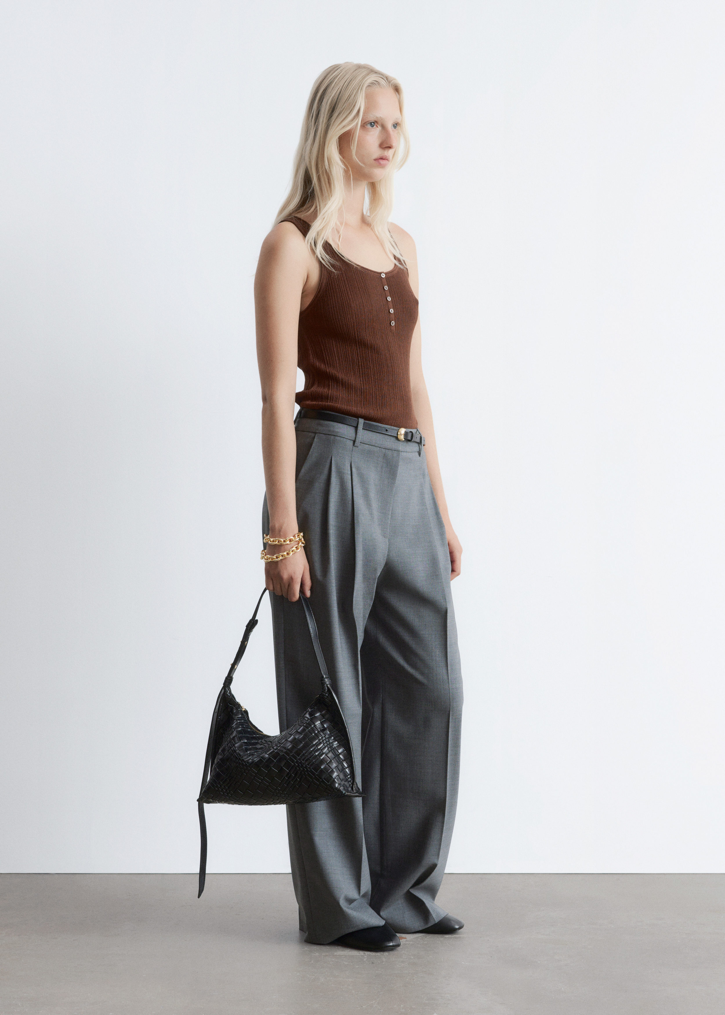 Tailored Wool Trousers