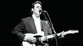 Vince Gill on stage at New York City’s Beacon Theatre, May 15, 1991
