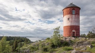 Aarholma lighthouse, Sweden east coast