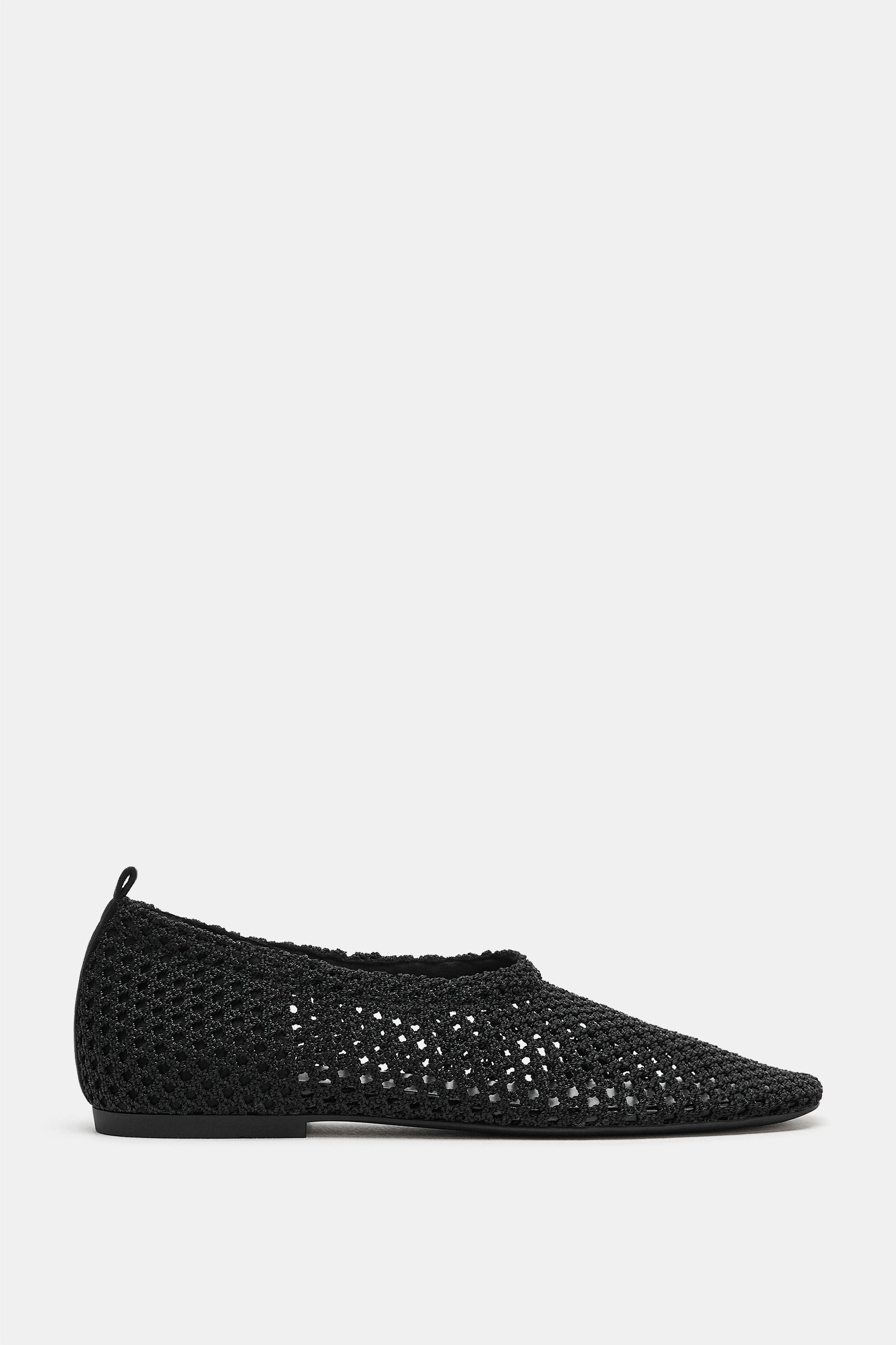 Mesh Flat Ballet Flats