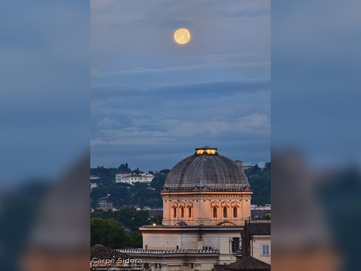  May 2019 Blue Moon Over Rome