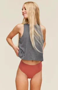 Copper High-Rise Thong: $̶1̶2̶.̶8̶6̶ &nbsp;$9 (30% off) | &nbsp;Girlfriend Collective