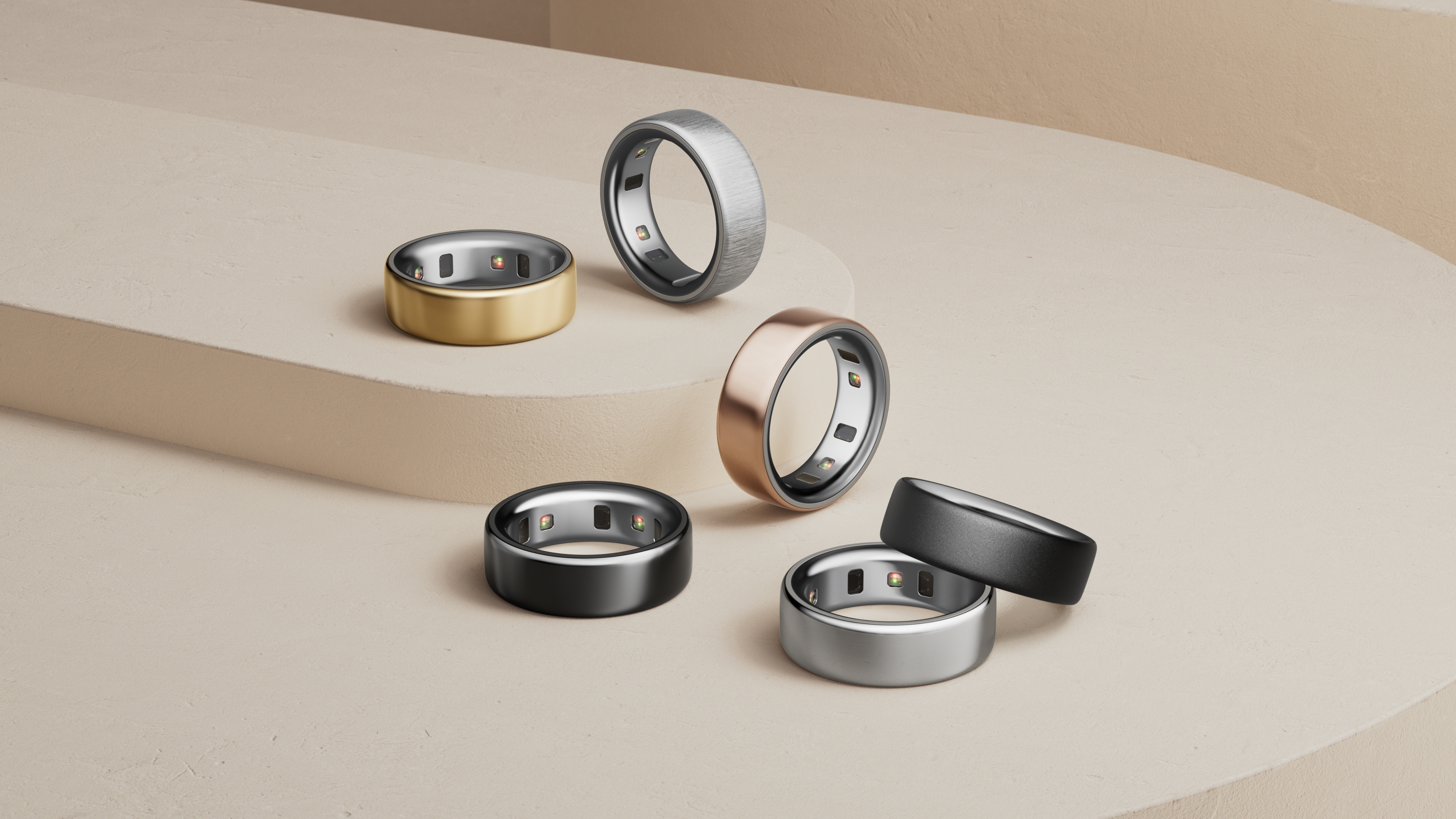 Oura Ring 4 in different colors