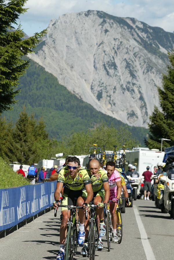 It may be picturesque but to Eddy Mazzoleni and Stefano Garzelli Zoncolan is just brutal.
