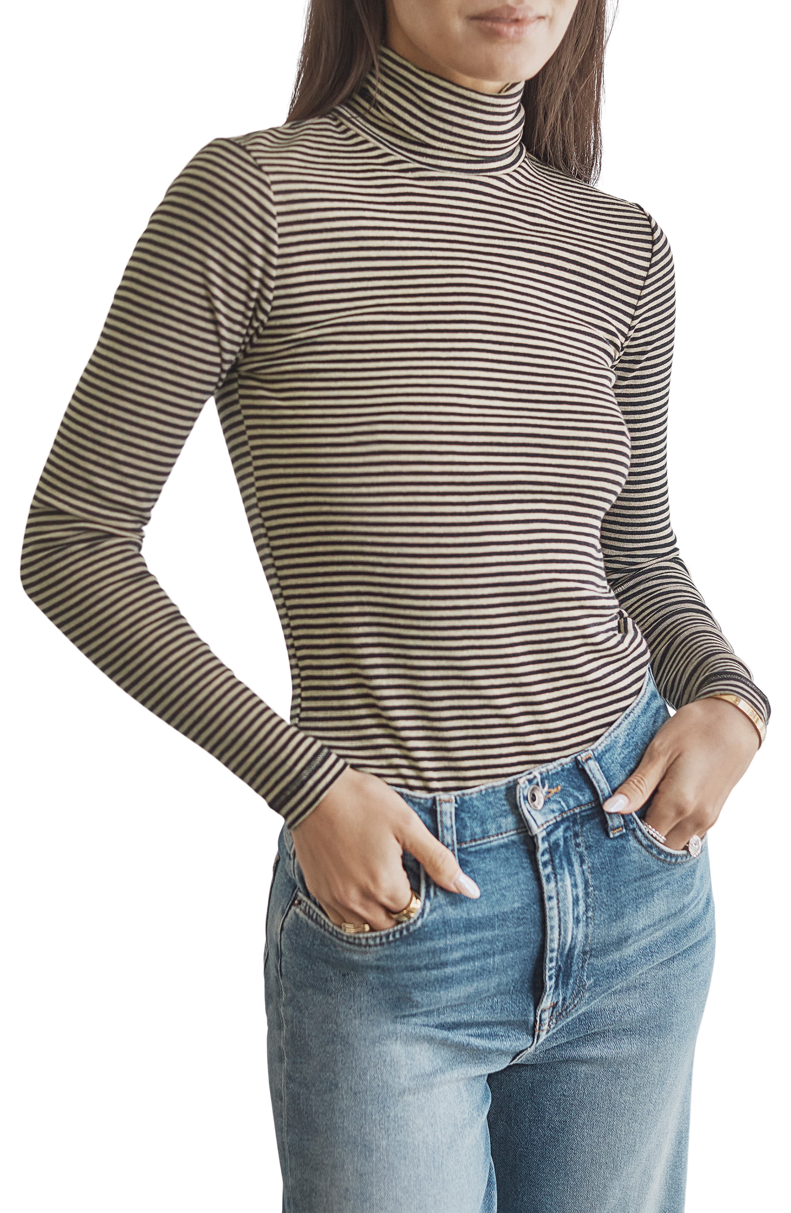 Ribbed Turtleneck