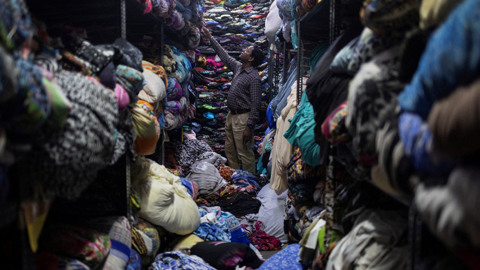 A clothing store