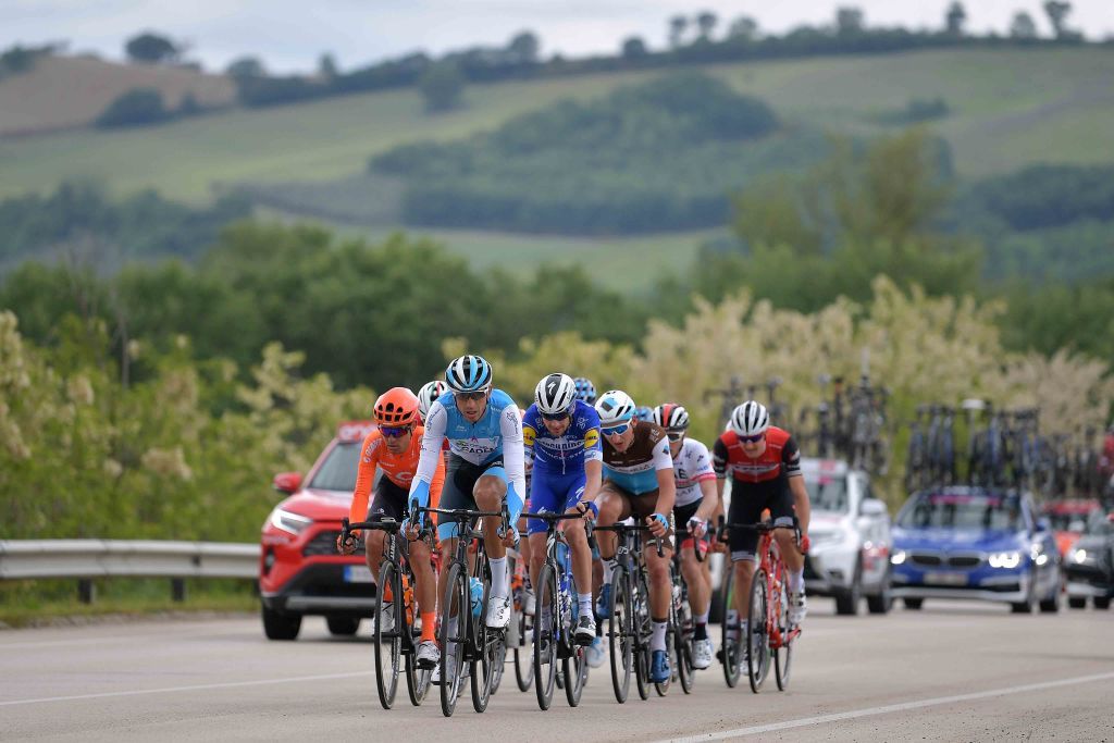 The breakaway on stage 6 of the Giro d'Italia