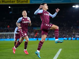 Philippe Coutinho (right) was among the Villa goalscorers at Elland Road on Thursday