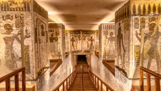 Tomb KV11 is the tomb of ancient Egyptian Pharaoh Ramesses III. Located in the main valley of the Valley of the Kings.