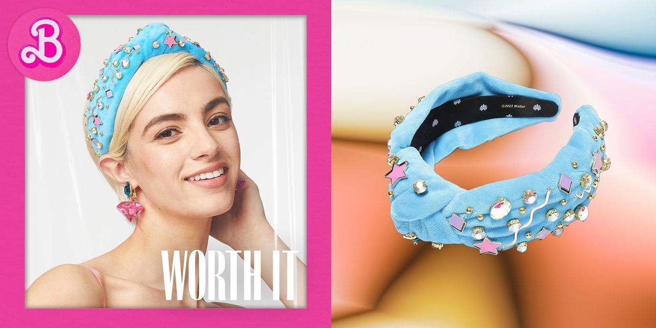 Lele Sadoughi x Barbie headband