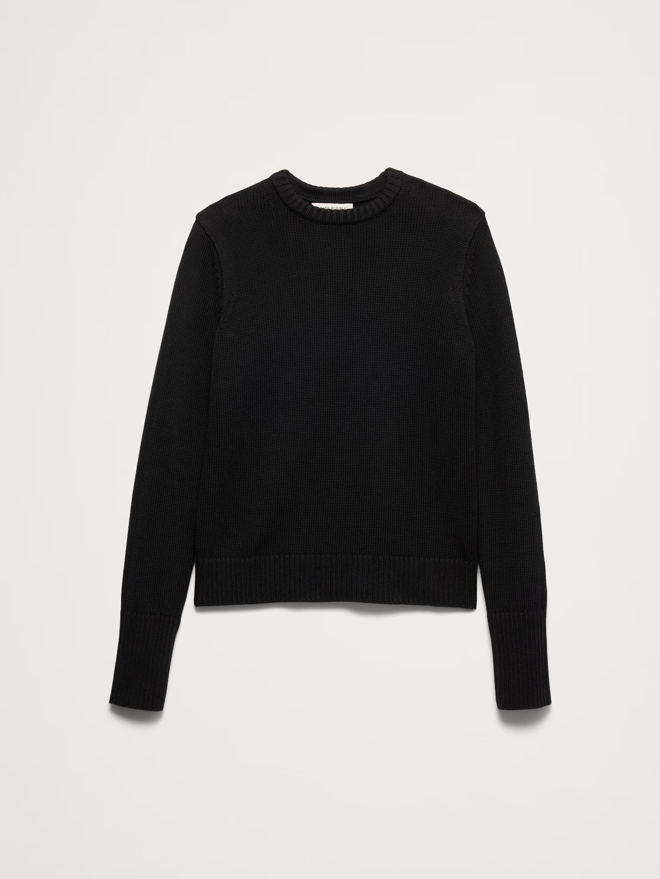 Banana Republic, Larkspur Cotton-Silk Crew-Neck Sweater