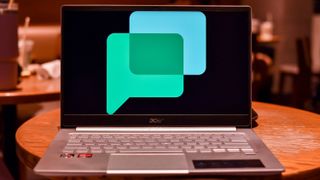 Google Chat logo on desktop