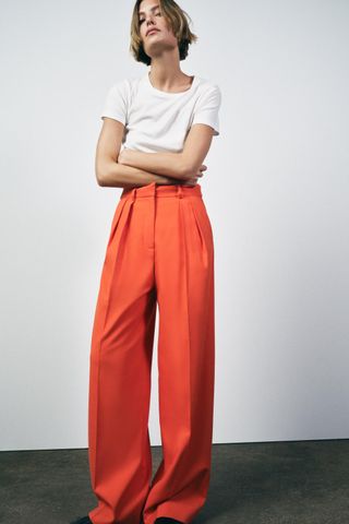 Zw Collection Darted Trousers