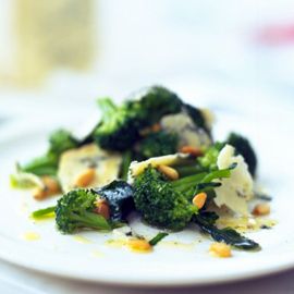 Broccoli blue cheese and pine nut salad-salad recipes-new recipes-woman and home