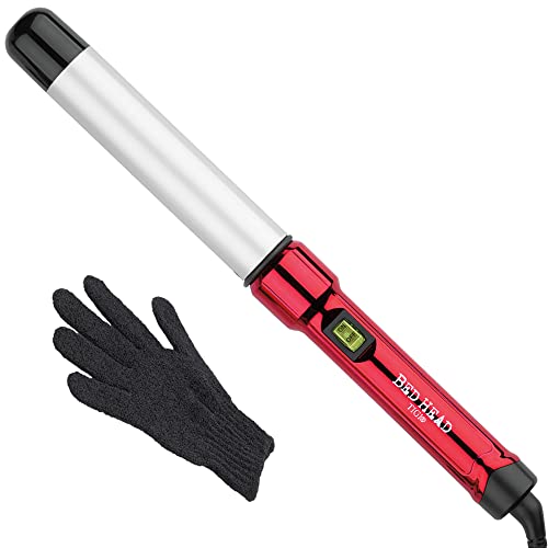 Bed Head Curlipops Clamp-Free Curling Iron | for Tousled Curls, Massive Shine, and Frizz Free Styles | Easy-To-Use Curling Wand for All Hair Types (1-1/4 In)