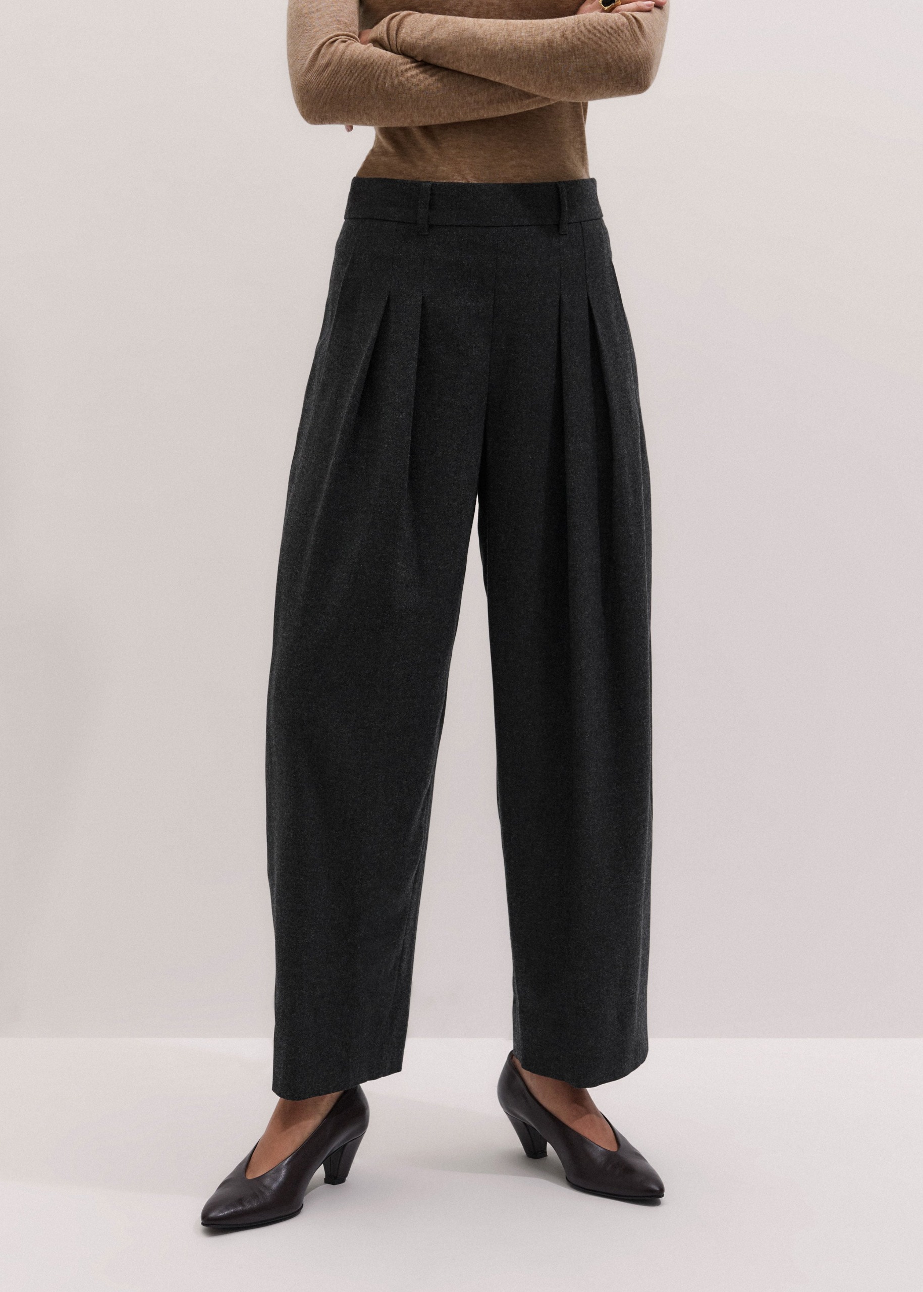 Exaggerated Taper Trouser