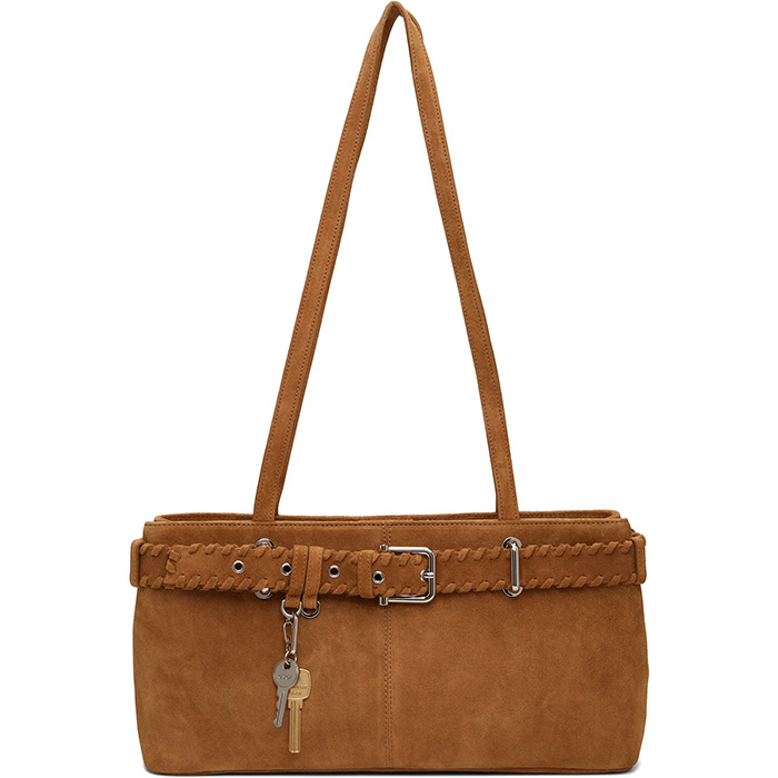 OSOI, Tan Shoulder Brocle Bag