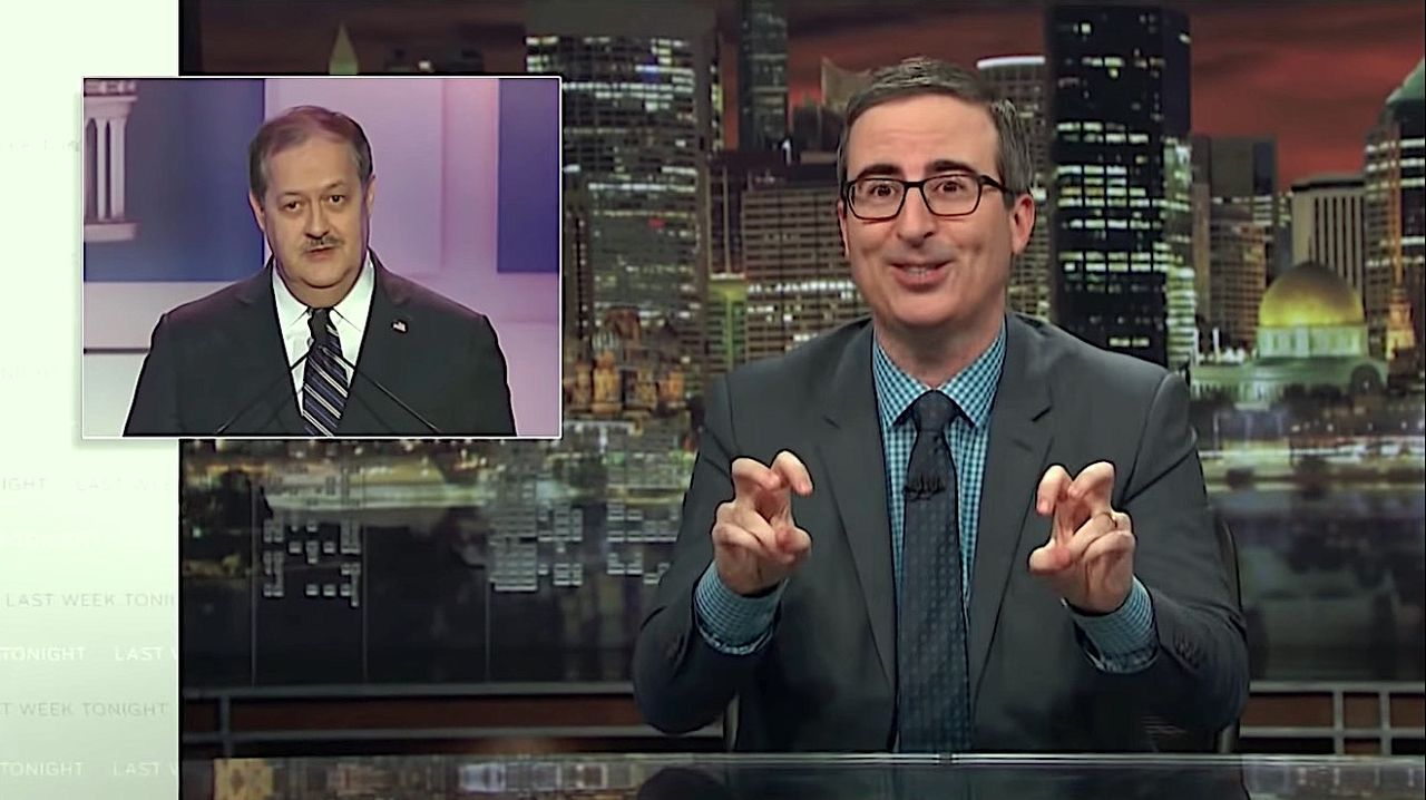 John Oliver fisks Don Blankenship