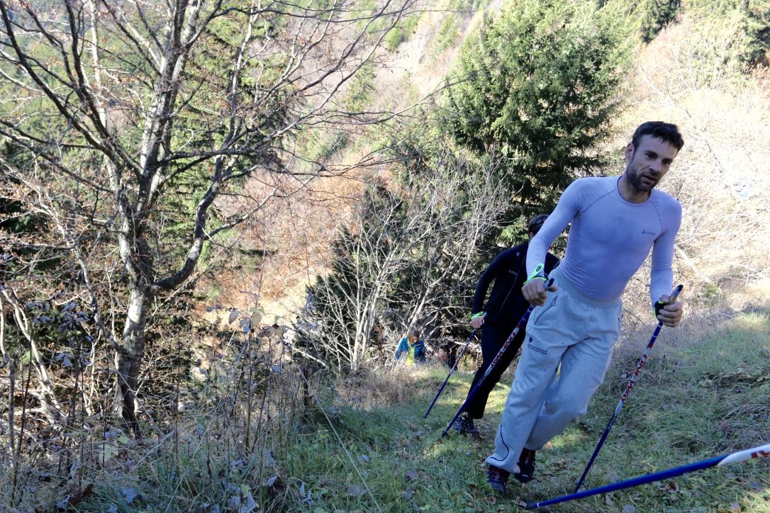 Jean Christophe Peraud has ditched the coat closer to the top