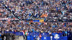 A general view of the fans at the 2018 Ryder Cup - Le Golf National