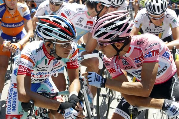 Serpa and Contador catch up at the start