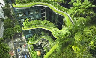 Parkroyal On Pickering, Singapore, by WOHA Architects.