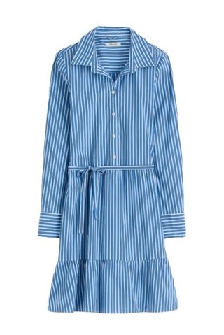 Madewell Tie-Waist Tiered Midi Dress W(as $148) 