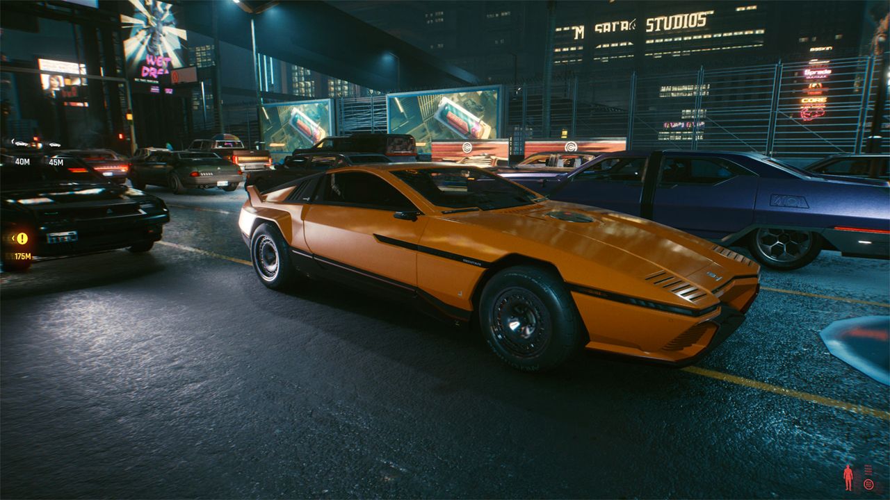 Cyberpunk 2077 screen shots and image quality comparisons