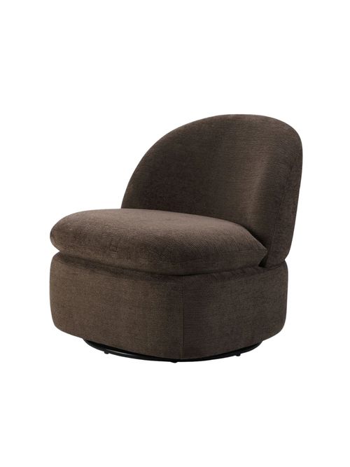 Tilly Swivel Accent Chair - Textured Cappuccino