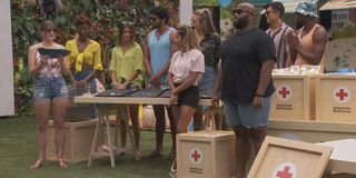 Big Brother cast helping the Red Cross CBS