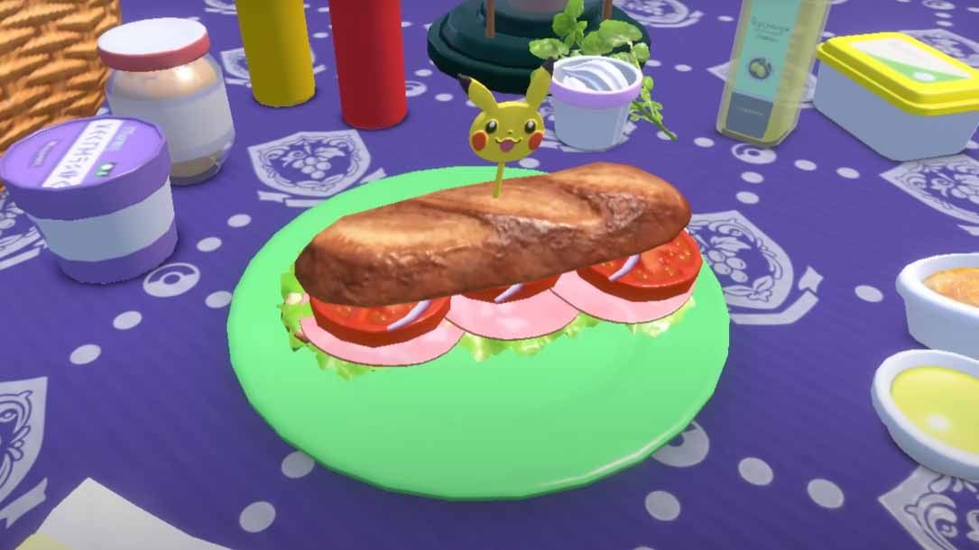 Pokemon Scarlet and Violet Sandwich Recipes List