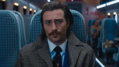 Aaron Taylor-Johnson as Tangerine in Bullet Train