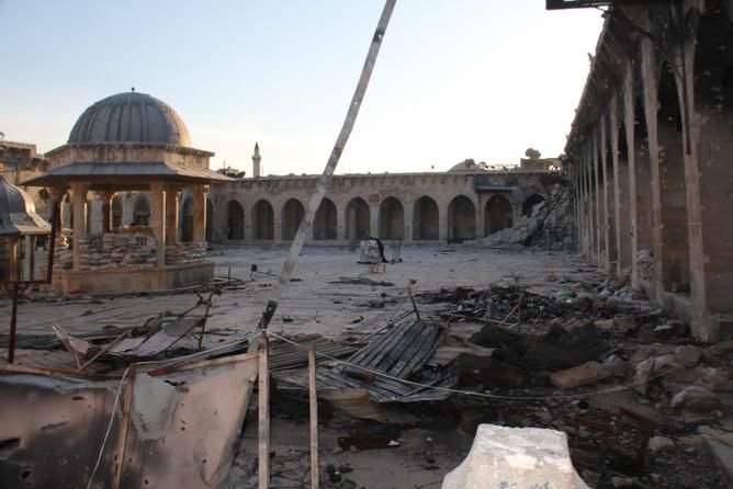 Great Umayyad Mosque, Aleppo, monuments