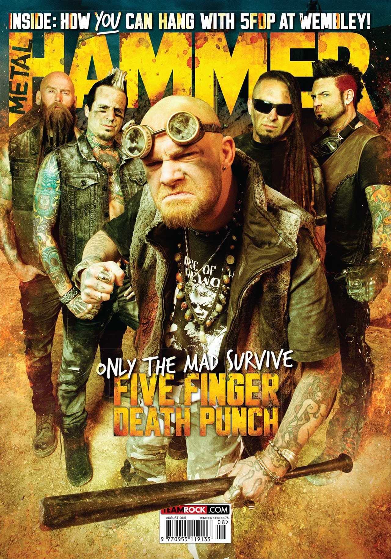 Five Finger Death Punch (Issue 272, August 2015)