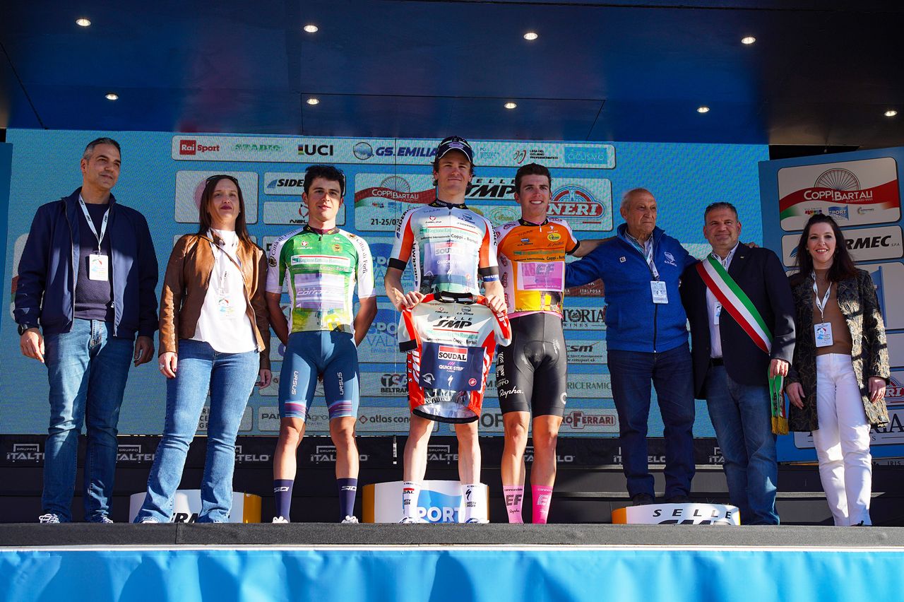 Sean Quinn (EF Education First) winner of stage 2 of the 2023 Coppi e Bartali