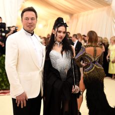 new york, ny may 07 elon musk and grimes attend the heavenly bodies fashion the catholic imagination costume institute gala at the metropolitan museum of art on may 7, 2018 in new york city photo by jason kempingetty images