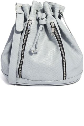 ASOS Duffle Bag In Snake With Front Zips, £35