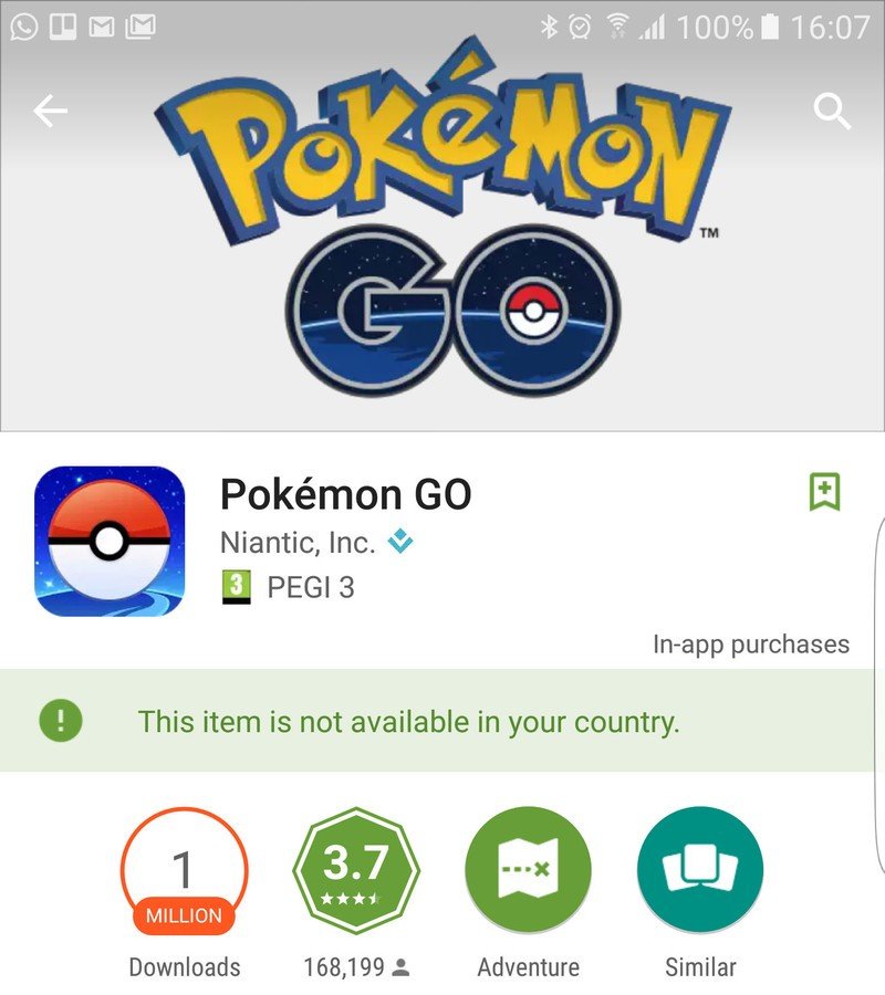 Pokémon Go not available in your country? Here's what's going on ...