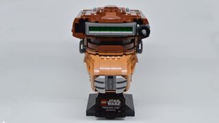 Lego Star Wars Princess Leia (Boushh) Helmet building process